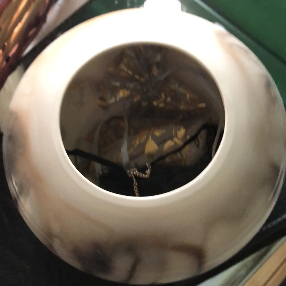 Vase called horsehair handmade and bought at an art museum - Picture 4 of 7